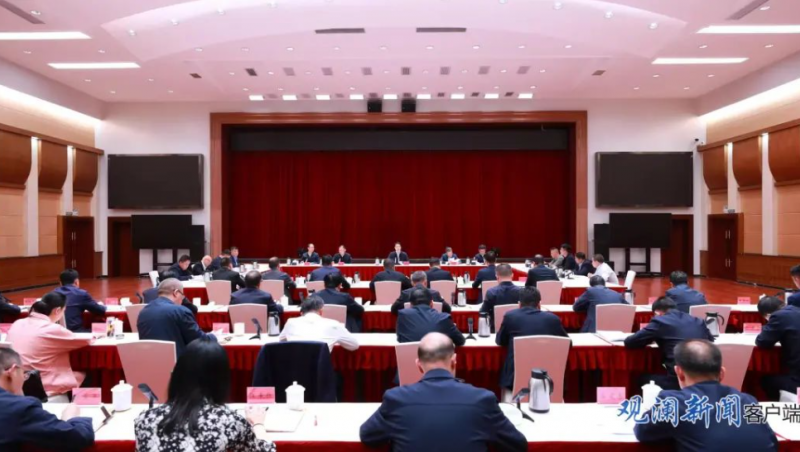 大禹动态| 大禹节水集团总裁谢永生参加甘肃省兰州市民营企业座谈会并作交流发言