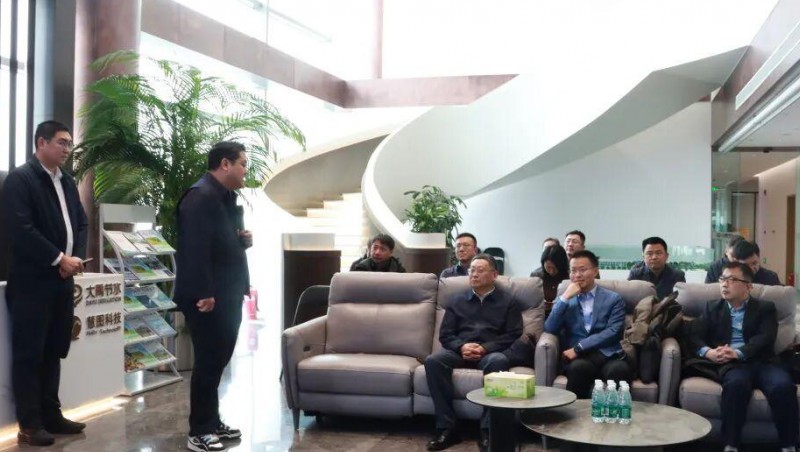 大禹动态 | 农业农村部农田中心吴洪伟主任一行莅临大禹集团考察交流